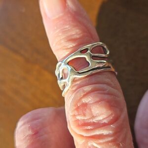 Free Form Sterling Silver Ring!